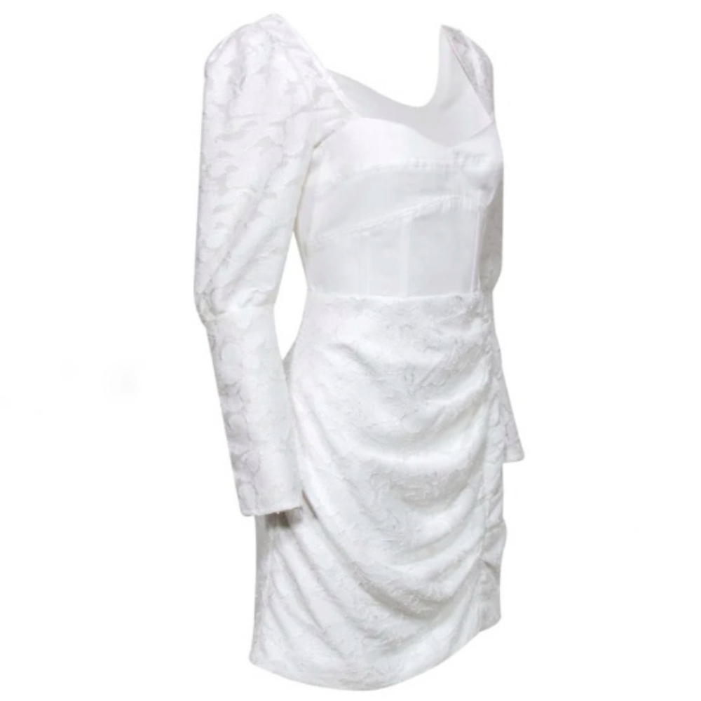 Self-Portrait White Lace Dress - Picture 2 of 6